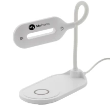 Kabellose Ladungslampe | Recyceltes ABS | 15W und 10 LEDs mit einstellbarer Helligkeit