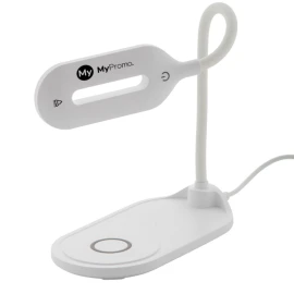 Lámpara de carga inalámbrica | ABS reciclado | 15W y 10 LEDs con brillo ajustable