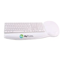 Ergonomic mouse pad | Foam & textile | 240x630mm | With wrist rest & keyboard support | Sublimation