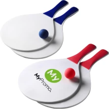 Strandtennis set | Hout | Hersluitbare hoes