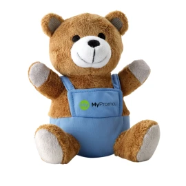 Teddy bear plush | PET | Advertising on outfit