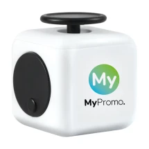 Fidget cube | Durable polymer | 7 anti-stress features | With wrist strap