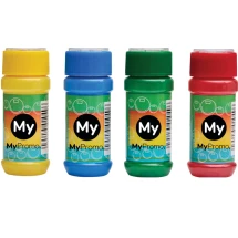 Soap air bubbles | Plastic | 9xØ3,5cm | Patience game