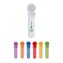 Bubble blower | Plastic | 30ml liquid | Triple-size bubble wand | Solid-colour cap