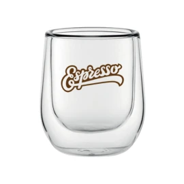 Vaso de espresso de doble pared | 85ml | Para bebidas frías y calientes