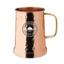 Hammered beer mug | Stainless steel | 600ml | High quality