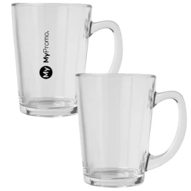Set van 2 theeglazen | Glas | 310ml | Elegant
