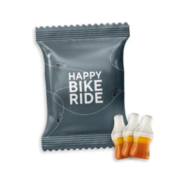 Haribo Happy Cola | 12g | 3 pièces | Papier d'aluminium compostable