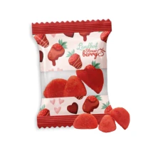 Haribo Primavera Aardbei | 10g | 3 stuks | Composteerbare folie