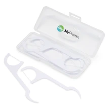 Interdentale reinigingsset | PP | 8,1 x 3 cm | Incl. etui met veiligheidssluiting | Full colour bedrukking