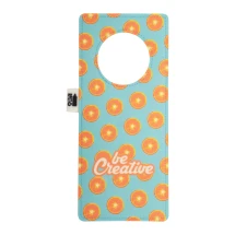 Door hanger | rPET and felt | Including a label | Reusable