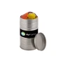 Baril rempli de bonbons | Métal | Ø6.2cmx11.2cm | 190g | Fabriqué aux Pays-Bas