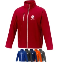 Softshell jas | Polyester 250g/m² | Voor heren | Snelle levering