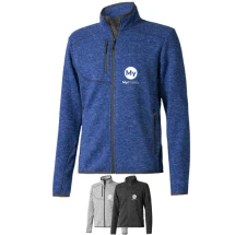 Gebreid herenjack | 295 g/m² polyester | Voor heren | Met borstzak