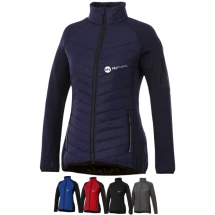Hybride jack | Nylon en interlock gebreid | Voor dames | Geïmiteerd dons isolatie