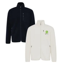 Iqoniq Relaxed Pit Fleecejas | Gerecycled polyester 320g/m² | Borst- en zijzakken