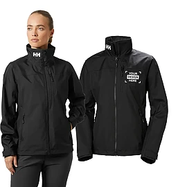 Chaqueta náutica para mujer | Tejido impermeable | Cortavientos y transpirable | Cuello polar | Puños ajustables