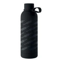 Botella térmica | Acero inoxidable reciclado y silicona | 500ml | Con acabado de goma