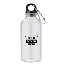 Botella con mosquetón | RPET | 400 ml | Eco