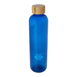 Water bottle | Recycled plastic | 1L | Bamboo lid