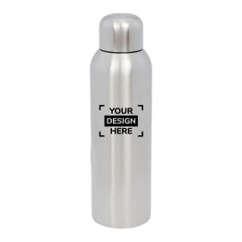Water bottle | Recycled stainless steel | 820 ml | Screw-on lid