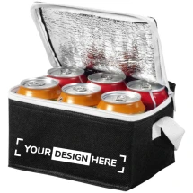 Sac isotherme compact | Plastique PP | 20x13x16cm | Convient pour 6 canettes