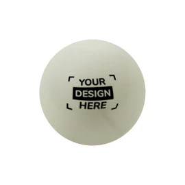 Table tennis ball | Plastic | Printing 25mm | Made in Germany