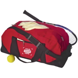 Sports bag | Polyester | 60x30x27.5 cm | Front zipped pocket
