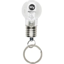 Sleutelhanger met lampje | PS kunststof | Inclusief batterijen