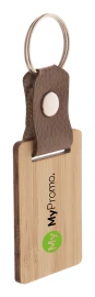 Sleutelhanger | Bamboe & Leer  | Duurzam