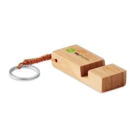 Sleutelhanger | Bamboe | Smartphone standaard