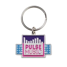 Keyring | Metal | 35x35mm | Fully custom-made
