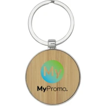 Round keychain | Bamboo | Premium Quality