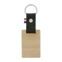 Keychain | Bamboo, plant-based material | Available in different colors | Made in France