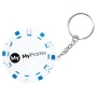 Stress poker chip keyring | Quality PU foam | 45x45x8mm | Pocket sized | Full-color print