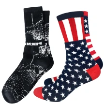 Chaussettes upcyclées | Coton recyclé & nylon écologique | 100% personnalisable | Certification GOTS