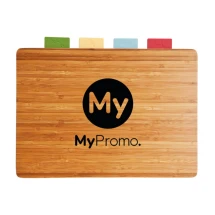 Schneidebrett-Set | Bambus & PP | Inkl. 4 Bretter