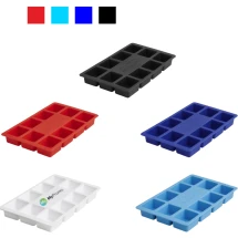 Ice cube tray | 20% LDPE plastic and 80% EVA Plastic | Made in the UK | Multiple colours