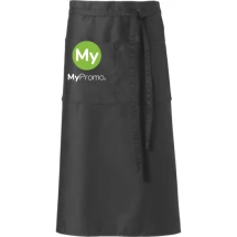 Schort | Polyester en katoen 240 g/m² | Striksluiting van 0,9 m | 2 zakken