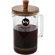 Coffee press | 600 ml | Environmentally friendly | Acacia wood