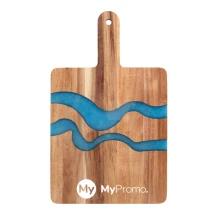 Servierbrett | Acaia-Holz | Harz | Naturprodukt