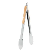 Barbecue tonnenenenegs | Stainless steel & bamboo | Locking mechanism
