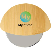 Coupe-pizza | Bambou et acier inoxydable | Haute qualité