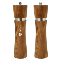 Moulin à sel ou à poivre | Bois d'acacia certifié | Haute qualité