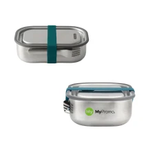 3-in-1 lunchbox | Stainless steel & silicone valve | 1L | 1% for the planet donation | Durable