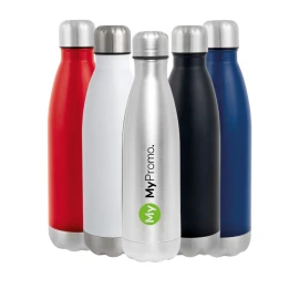 Thermos bottle | Stainless steel | 500ml | Secure screw cap | Keeps warm for 8h | Full-color all-over printing