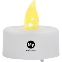 LED tealight | Plastic | 3,8x3,8cm | On/off button on the bottom