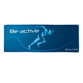 Toalla de gimnasio personalizada | Algodón reciclado 450 g/m² y rPET | 50x100 cm | Fabricada en Europa