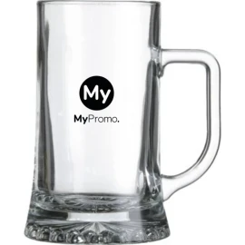 Jarra de cerveza Onis Maxim | Vidrio | 520 ml | Juego de 6 | Fabricado en Europa | Premium