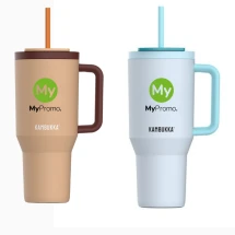 Kambukka thermosbeker | Roestvrij staal | 950 ml | Uitschuifbaar rietje | Koude dranken | Hoge kwaliteit